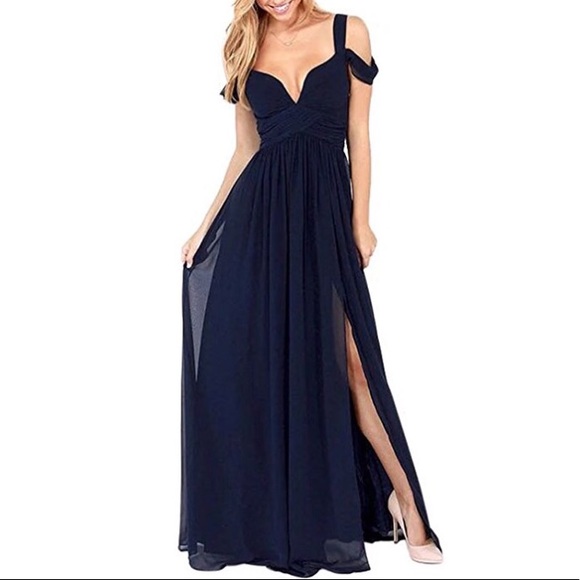 haoduoyi Dresses & Skirts - NWT SEXY OFF THE SHOULDER LONG DRESS.